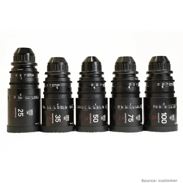 Scorpiolens - Scorpio Anamorphic Prime Set FF (Full Frame) with 5 Prime Lenses (M) (USED)