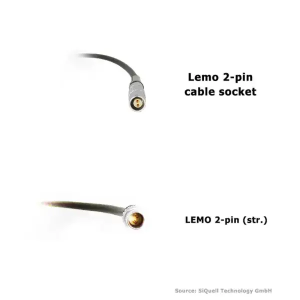 SiQuell - Lemo 2-pin Extension Cable 3m (straight)