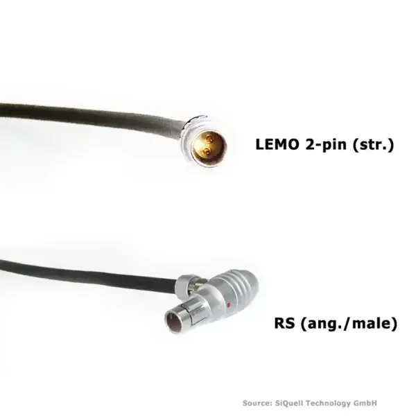 SiQuell - Powercable RS (ang.) [m.] - Lemo 2-pin (str.)